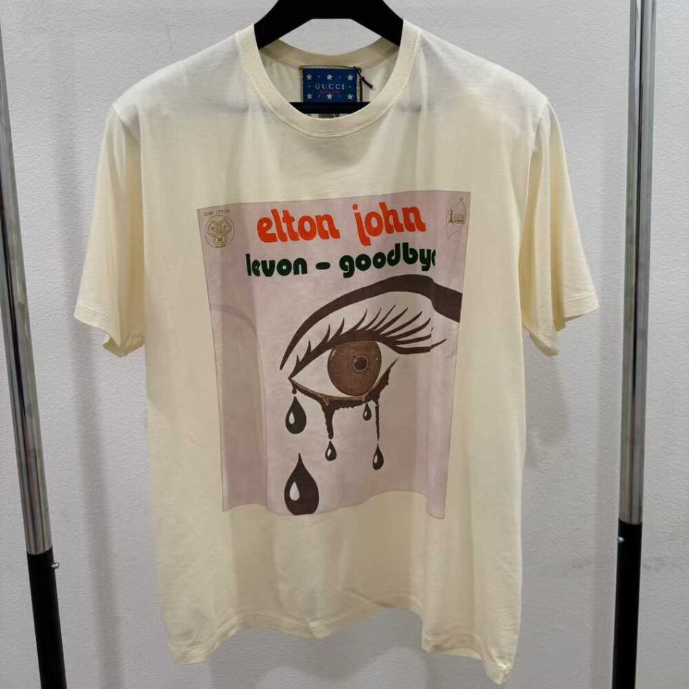 NWT AUTHENTIC GUCCI Gucci x Elton John Limited-Edition T-Shirt